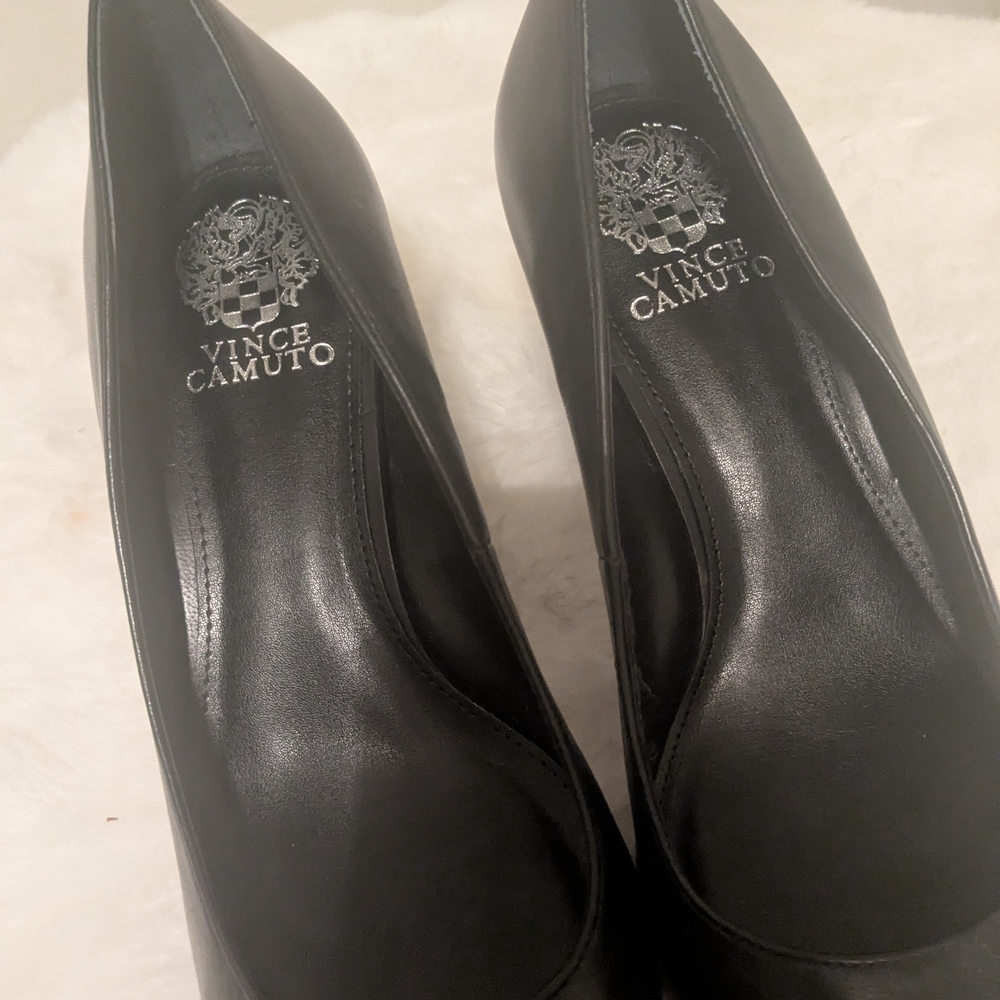 Vince Camuto Sabrina Black Women's Heels